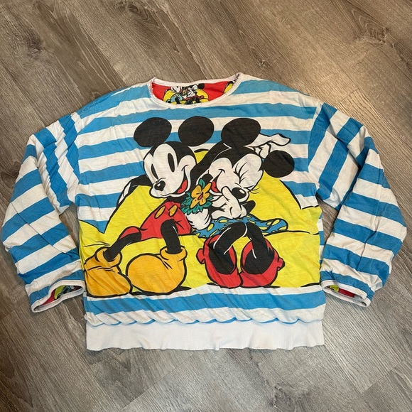Vintage Mickey Mouse reversible sweatshirt - Picture 1 of 9